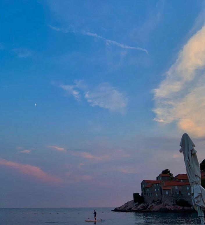 Apartments Dunja Sveti Stefan Exterior foto