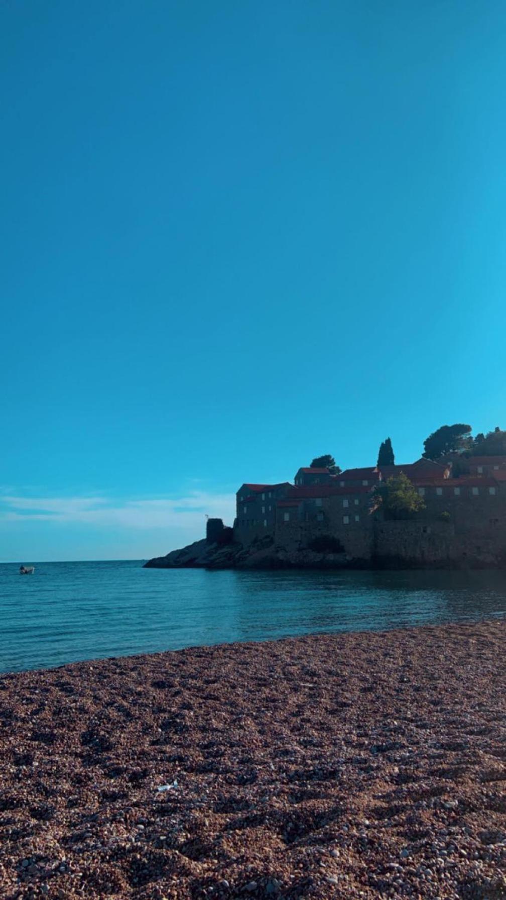 Apartments Dunja Sveti Stefan Exterior foto